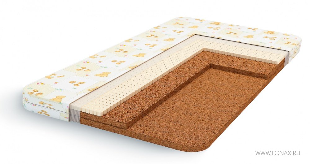 Детский матрас Lonax Baby Latex-Cocos Light Детский матрас Lonax Baby Latex-Cocos Light